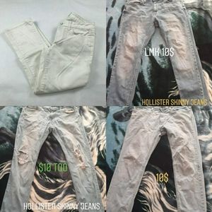 Hollister and aeropostale pants